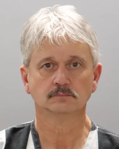 Booking photo of Bradley Gene Harding, Knox County, Nov 13, 2025