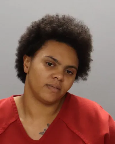 Booking photo of Zarrea Necole Evans, Knox County, Dec 20, 2025