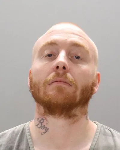 Booking photo of Darrell Justin Carter, Knox County, Oct 17, 2025