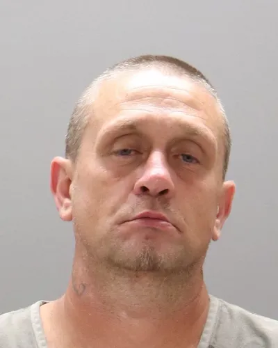 Booking photo of Gregory Shawn Presley, Knox County, Nov 25, 2025