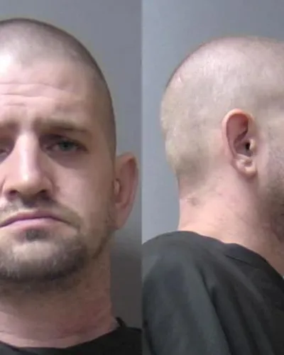 Booking photo of Aaron Lee Goen, Madison County, Sep 27, 2025