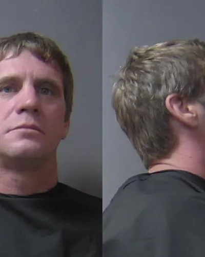 Booking photo of Dustin Michael Landrum, Madison County, Sep 11, 2025