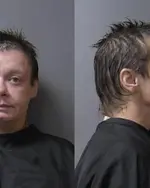 Booking photo of Amanda Dowden King, Madison County, Feb 22, 2026