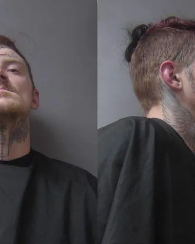 Booking photo of Aaron Michael Burnett, Madison County, Dec 17, 2025