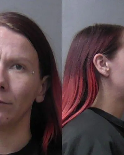 Booking photo of Courtney Kay Hinson, Madison County, Feb 12, 2026