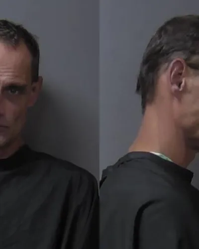 Booking photo of John Hardy Daughtery, Madison County, May 29, 2025