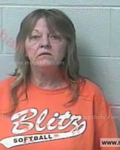 Booking photo of Debbie Marie Grooms, Marshall County, May 8, 2018