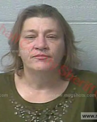 Booking photo of Eva Gunnel, Marshall County, Jan 26, 2017