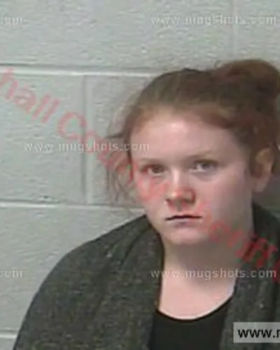 Booking photo of Ashley Britten, Marshall County, Oct 17, 2017
