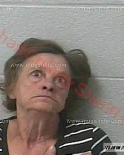 Booking photo of Ivy Elizabeth Shultz, Marshall County, Sep 10, 2016