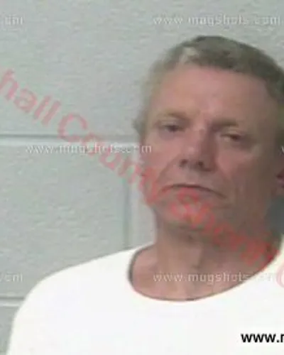 Booking photo of Daniel Stottlemyer, Marshall County, May 12, 2017