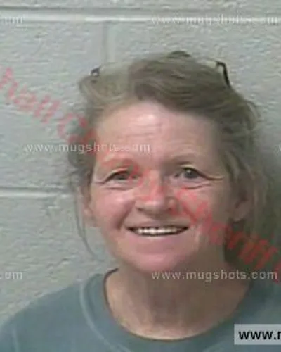 Booking photo of Sandra Wood, Marshall County, Feb 26, 2018