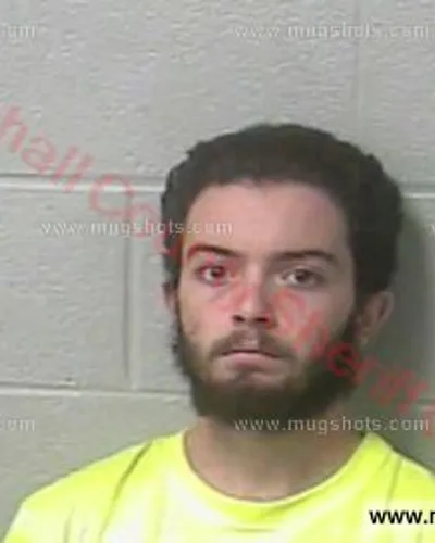 Booking photo of Anthony Kelly, Marshall County, Oct 17, 2017