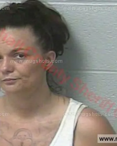 Booking photo of Alicia Danielle Flickinger, Marshall County, Jul 4, 2018