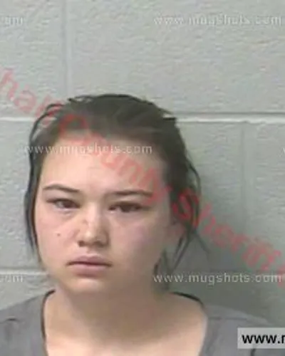 Booking photo of Rebecca Moore, Marshall County, Feb 23, 2016