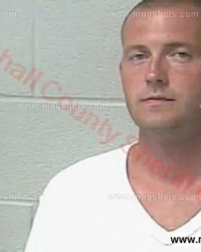 Booking photo of William Heck, Marshall County, Feb 15, 2016