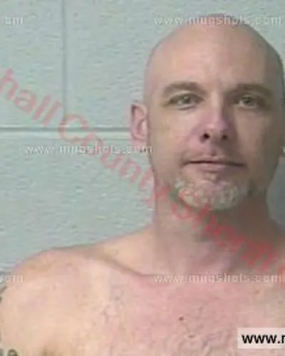 Booking photo of Steven Huckelba, Marshall County, Mar 21, 2017