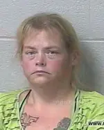 Booking photo of Cindy Marie Angus, Marshall County, Dec 31, 2018