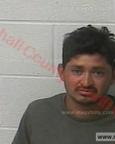 Booking photo of Luis Obando, Marshall County, Jun 10, 2018