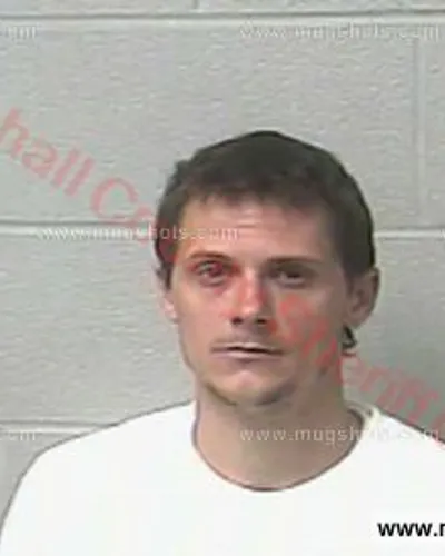 Booking photo of Curtis Ray Beard, Marshall County, Feb 20, 2018