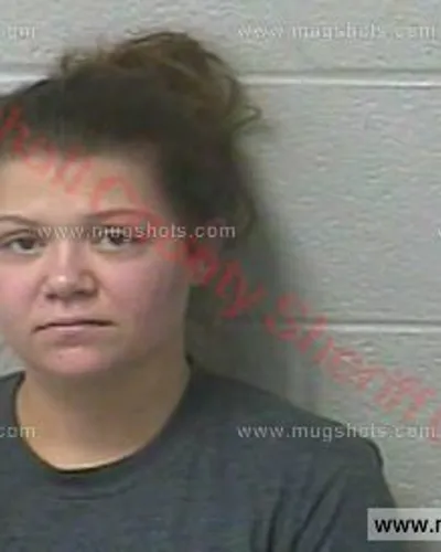 Booking photo of Breanna Tanklsley, Marshall County, Aug 30, 2016