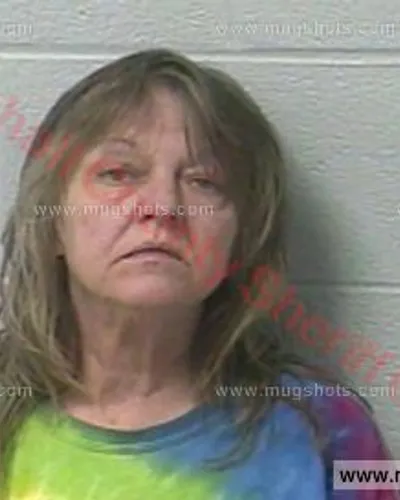 Booking photo of Debbie Marie Grooms, Marshall County, Mar 28, 2018
