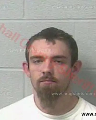 Booking photo of Cory Wayne Hill, Marshall County, Mar 18, 2017