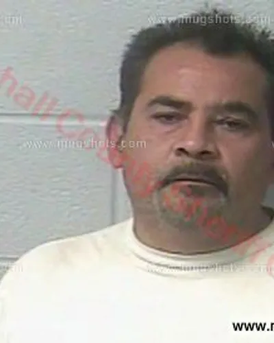 Booking photo of Gustavo Peralta, Marshall County, Mar 26, 2016