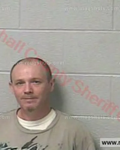 Booking photo of Michael Ray Mitchell, Marshall County, Sep 9, 2017