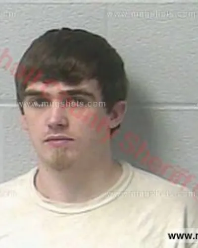Booking photo of Trenton Cole Gentry, Marshall County, Apr 24, 2018