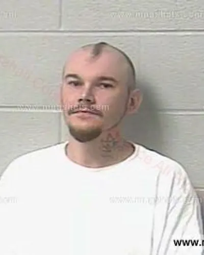 Booking photo of Joshua Weaver, Marshall County, Feb 16, 2019