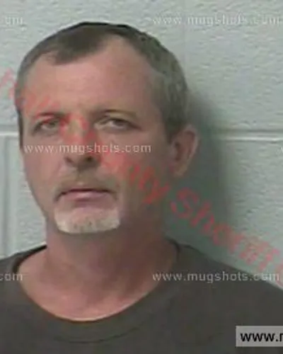 Booking photo of Lonnie Dale Cates, Marshall County, Mar 24, 2018