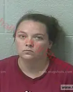 Booking photo of Amber Lynn Begley, Marshall County, Aug 18, 2017