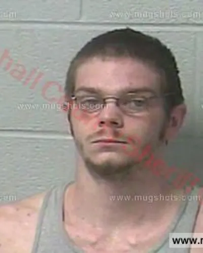 Booking photo of Matthew Wessels, Marshall County, Sep 9, 2017