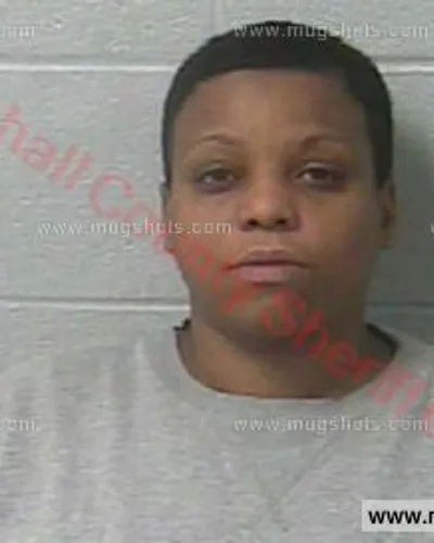 Booking photo of Latoya Nakie Harris, Marshall County, Jan 28, 2018