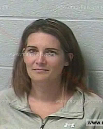 Booking photo of Angela Stathers, Marshall County, Oct 17, 2019