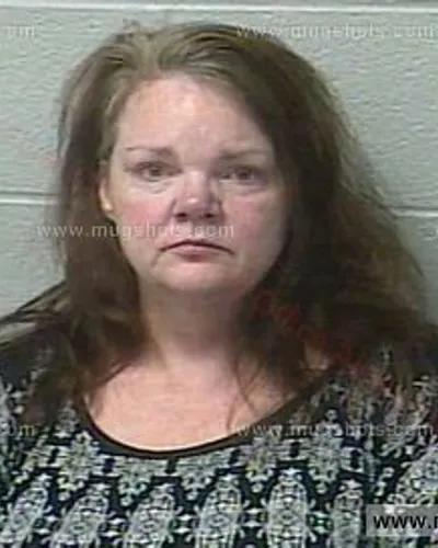 Booking photo of Andrea Leah Morton, Marshall County, Dec 13, 2019