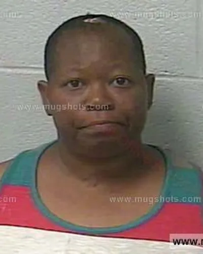 Booking photo of Tamisha Harrell, Marshall County, Oct 12, 2019