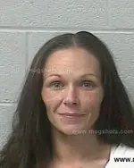 Booking photo of Alecia Dawn Jones, Marshall County, Feb 21, 2019