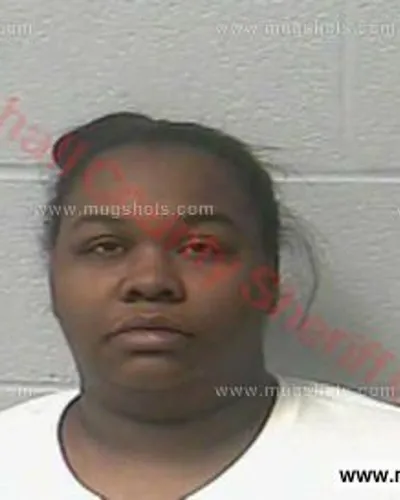 Booking photo of Shaquita Trea Reynolds, Marshall County, Jan 8, 2017