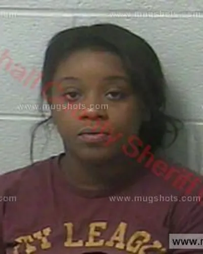 Booking photo of Lasheika Monae Sales, Marshall County, Dec 30, 2017