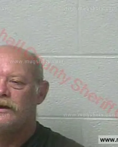 Booking photo of Douglas Mccarthy, Marshall County, May 8, 2016