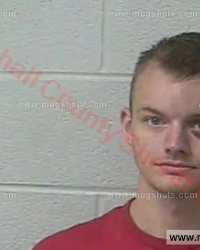 Booking photo of Trevor Lovvorn, Marshall County, Aug 12, 2017