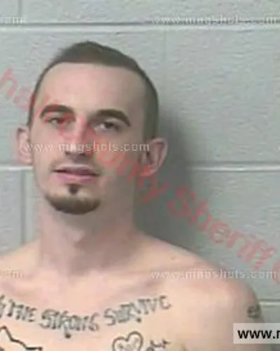 Booking photo of Stephen Blake Marler, Marshall County, May 31, 2017