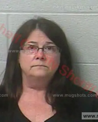 Booking photo of Carol Rogers, Marshall County, Mar 5, 2016