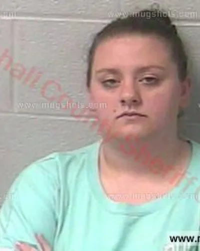 Booking photo of Taylor Chrystian Ellis, Marshall County, Aug 13, 2017