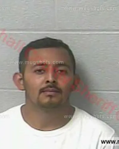 Booking photo of Alejandro Contreras, Marshall County, Jul 26, 2017