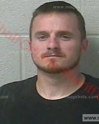 Booking photo of Jesse Glen Creach, Marshall County, Jan 30, 2018