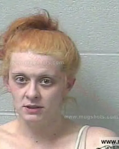 Booking photo of Jessica Raines, Marshall County, Jan 7, 2019