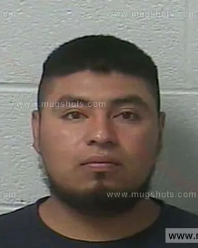 Booking photo of Alejandro Santos, Marshall County, Apr 19, 2019